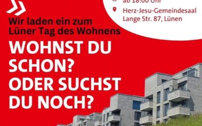 Einladung zum Lüner Tag des Wohnens am 14.11.2024