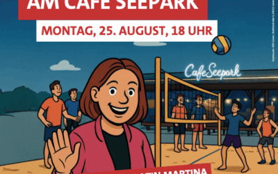 Pommes, Politik und Beachvolleyball – SPD Lünen lädt Jugendliche in den Seepark
