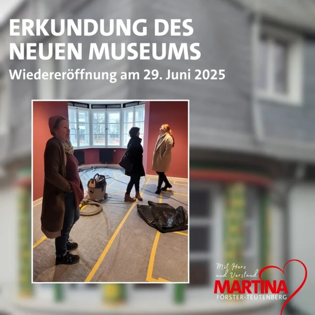 🏛️ Neue Entdeckungen im Museum der Stadt Lünen 🏛️

Vielen Dank an Frau Dr. Katja Stromberg für die großartige Führung und die vielen spannenden Infos! 🌟

Das Museum der Stadt Lünen bekommt ein neues Zuhause direkt neben dem Rathaus. Alte und neue Architektur verschmelzen hier auf beeindruckende Weise. Die historische „Villa Urbahn“ wird modern ergänzt und erstrahlt bald in neuem Glanz.

Save the Date: Am 29. Juni 2025 eröffnet das Museum wieder seine Türen! 🎉

Kultur verbindet uns und schafft einen Raum, in dem wir unsere Geschichte und Identität entdecken können. Das neue Museum ist ein Ort, an dem Vergangenheit und Zukunft sich treffen – lasst uns gemeinsam die kulturelle Vielfalt Lünens erleben!

Kommt vorbei und entdeckt die Geschichte unserer Stadt in einem völlig neuen Ambiente. Ein Ort, an dem Vergangenheit und Zukunft sich treffen!

#MuseumLünen #GeschichteErleben #StadtLünen #ArchitekturLovers #SaveTheDate #KulturErleben #Vielfalt #lünenleben #zusammen #wir #fürdich