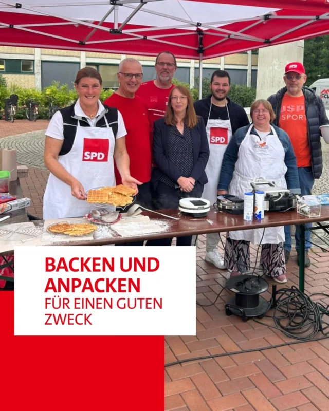 🧇 Danke, Lünen! Unsere Waffel-Aktion für Dach über dem Kopf e.V. war ein voller Erfolg – 270 € Spenden sind zusammengekommen! 💛

Ob mit Hunger auf Süßes oder mit Herz für die Sache: Ihr habt diesen Tag besonders gemacht. Gemeinsam zeigen wir, wie viel man mit kleinen Taten erreichen kann – und wie lecker Engagement sein kann 😄

#BackenUndAnpacken #LünenHilft #WaffelLiebe #Dankbarkeit #lünenleben