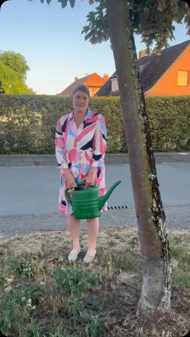 Danke für die Nominierung. Ich mache gerne mit. #meinsaubereslünen #baumgießchallenge